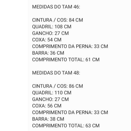 Imagem de Bermuda Jeans Sarja Masculina Skinny  Premium Original NF