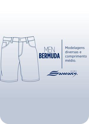 Imagem de Bermuda Jeans Sawary - 278544 Azul