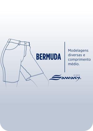 Imagem de Bermuda Jeans Sawary - 281078 - Azul médio 38