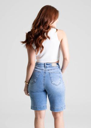 Imagem de Bermuda Jeans Sawary - 281078 - Azul médio 38