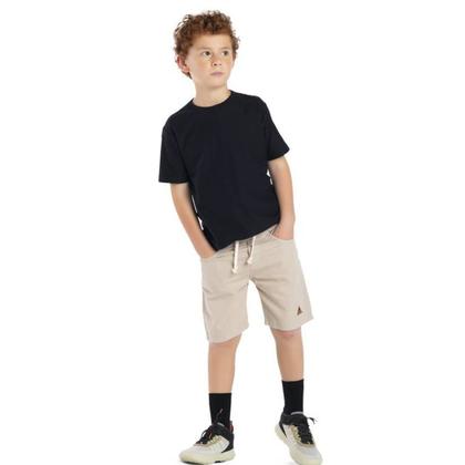 Imagem de Bermuda Jogger 3254 em Sarja Branca  - Mania Kids