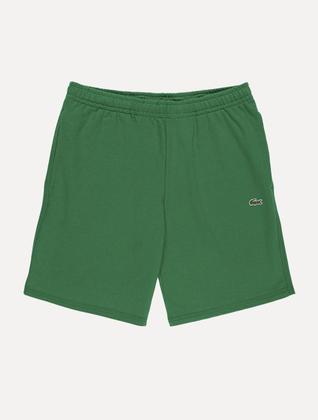 Imagem de Bermuda Lacoste Moletom Masculina Logo Croco Verde