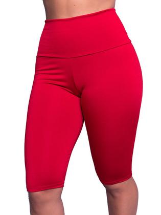 Imagem de Bermuda Legging Fitness Lisas Suplex Longa Ciclista