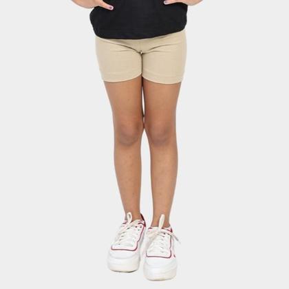 Imagem de Bermuda Legging Infantil Algodão Cotton Lisa