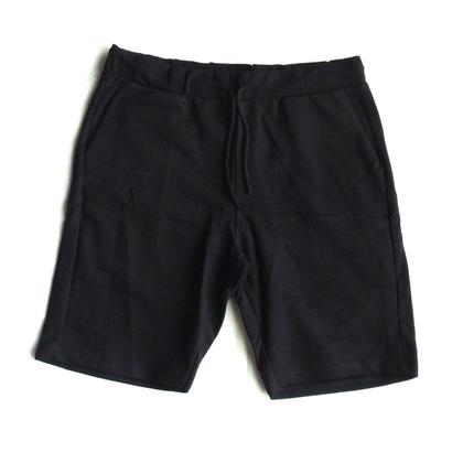 Imagem de Bermuda Malwee Moletom Masculina com Cordão e Bolsos Preto