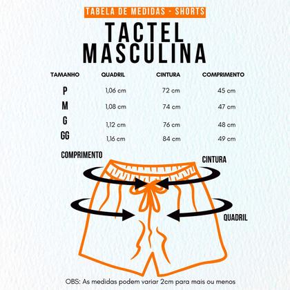 Imagem de Bermuda masculina com bolso praia academia treino tactel Tamanho:GCor:Bege