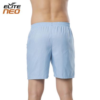 Imagem de Bermuda Masculina com Cós Elástico e Detalhes Contrastantes