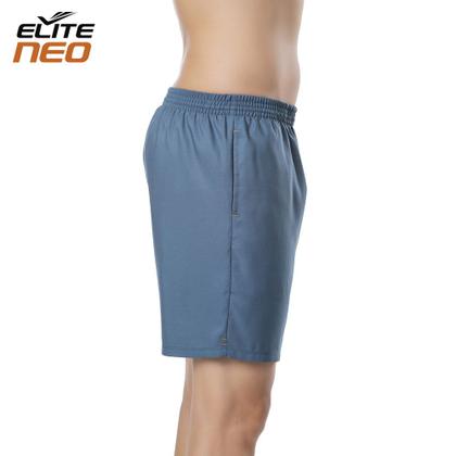 Imagem de Bermuda Masculina com Cós Elástico e Detalhes Contrastantes