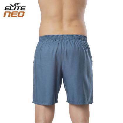 Imagem de Bermuda Masculina com Cós Elástico e Detalhes Contrastantes