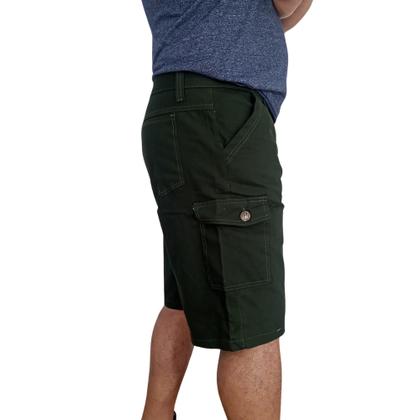 Imagem de Bermuda Masculina de Sarja Cargo com Bolsos Laterais Durabilidade e Estilo Prático