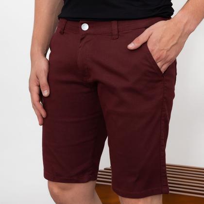 Imagem de Bermuda Masculina De Sarja Moda Casual Despojada Estilosa