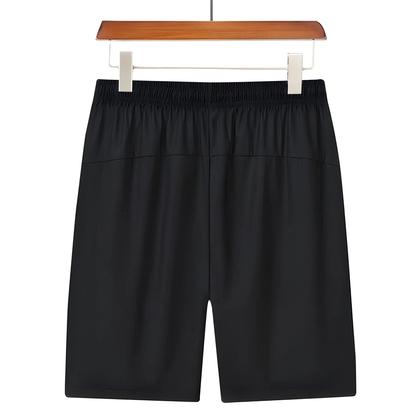 Imagem de Bermuda Masculina De Secagem Rápida Para Esportes De Verão Com Bolsos Com Zíper E Cordão, Bermuda De