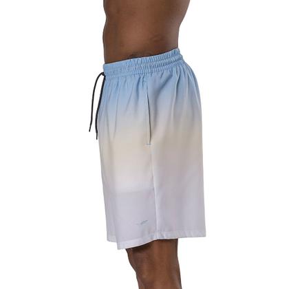 Imagem de Bermuda Masculina em Microfibra Estampa Degradê