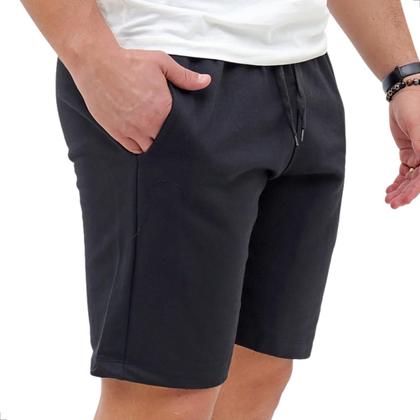 Imagem de Bermuda Masculina em Moletom Personalizada Livrii com bolso casual