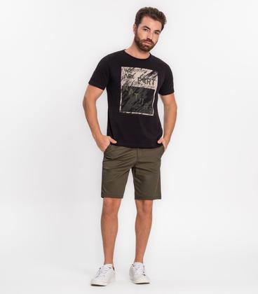 Imagem de Bermuda Masculina Em Sarja Diametro Verde