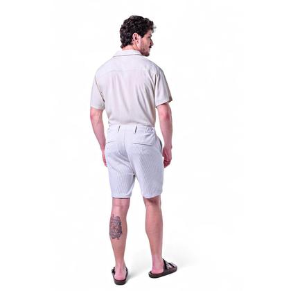 Imagem de Bermuda Masculina Malha Listrada