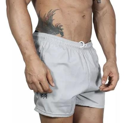 Imagem de Bermuda Masculina Short Mauricinho Praia Treino Academia Casual Bolso E Cordão Cores Lisa