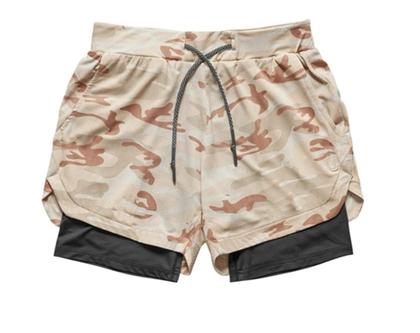 Imagem de Bermuda Masculina Shorts Duplo 2 Em 1 Com Segunda Pele Interna Bolso Externo E Interno
