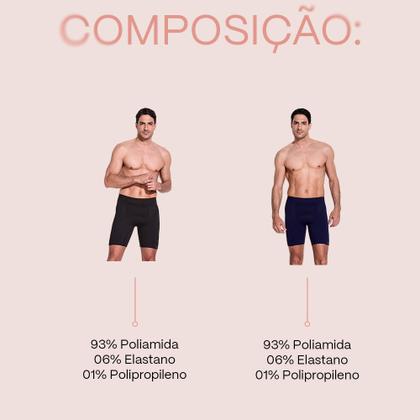 Imagem de Bermuda Masculina Térmica Trifil Sport Sem Costura