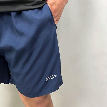 Imagem de Bermuda Masculino Tactel com Cordão Cós Elástico e Bolsos Treino Mauricinho