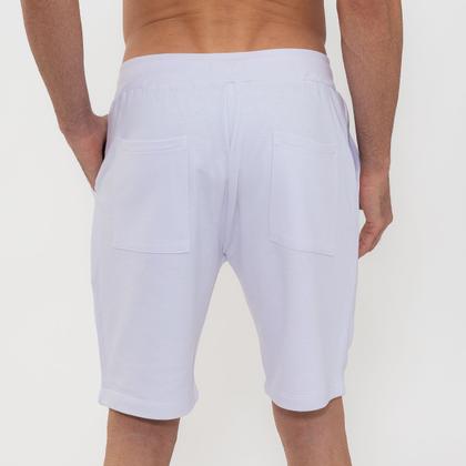 Imagem de Bermuda Moletom Branco