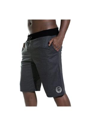 Imagem de Bermuda Moletom Casual Amanda Block Bolso Lateral com Amarração