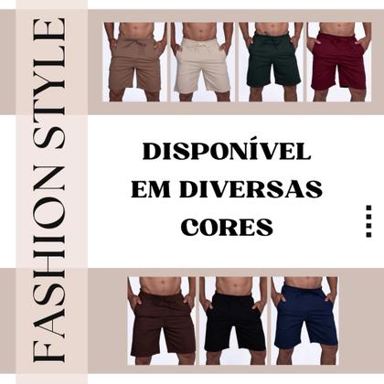 Imagem de Bermuda Moletom Leve Masculina Academia Treino Confortável