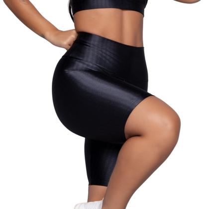Imagem de Bermuda New Zig Fitness Vekyo Modas Feminina Ciclista 3D Ikat Roupa de Academia