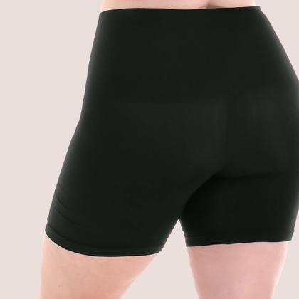 Imagem de Bermuda Plus Size Sem Costura Evita Atrito Entre As Pernas