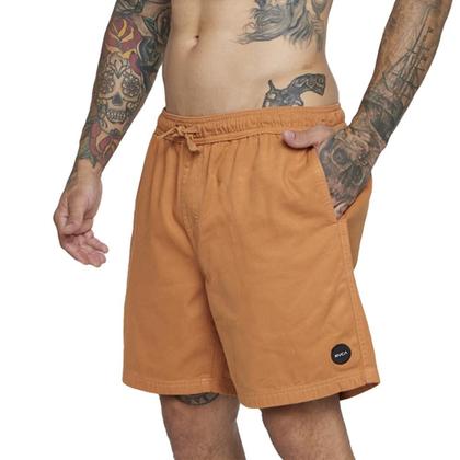 Imagem de Bermuda RVCA Escape Elastic SM25 Masculina Marrom