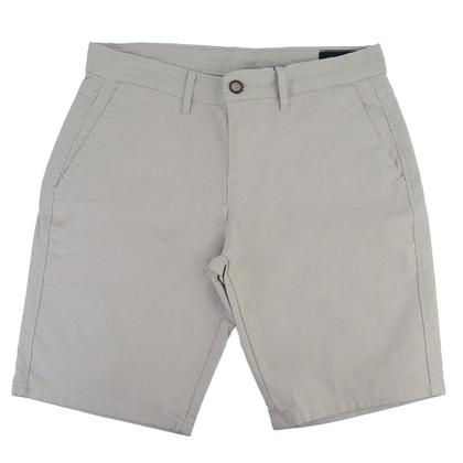 Imagem de Bermuda Sarja Masculina Ogochi Essencial Color Cinza - 0035