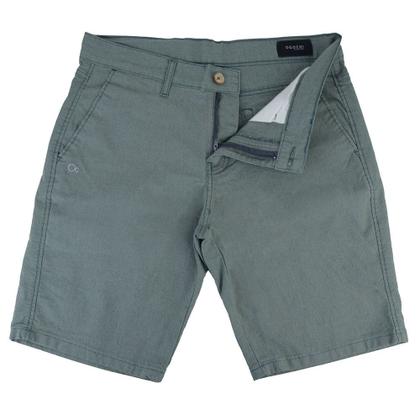 Imagem de Bermuda Sarja Masculina Ogochi Essencial Color Verde - 00351