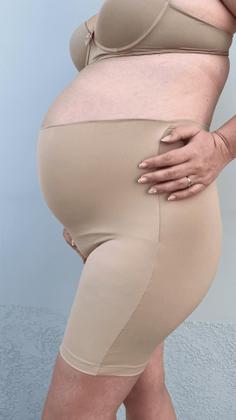 Imagem de Bermuda Segunda Pele Nude Gestante Dona Chica