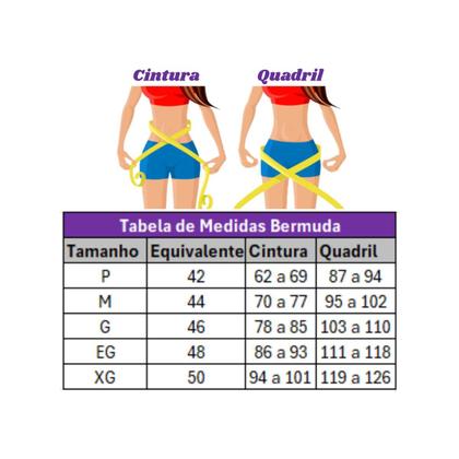 Imagem de Bermuda Sem Costura Não Marca Demillus