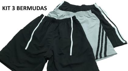 Imagem de Bermuda Shorts Masculinos Tactel Tam. 38 ao 44 - Academia, Esporte, Praia e Lazer