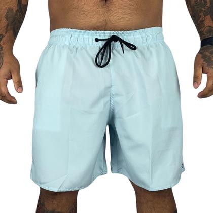 Imagem de Bermuda Shorts Surftrip Liso Plus Size Azul