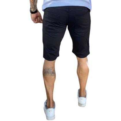 Imagem de Bermuda Social Premium Masculina Algodão Sarja Short Brim