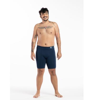 Imagem de Bermuda térmica masculina anti assadura sem costura plus size