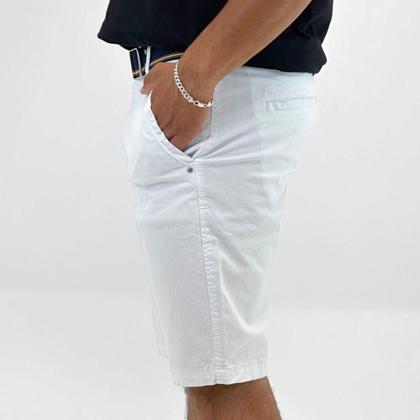 Imagem de Bermuda Young Style em Sarja com Cinto Masculina