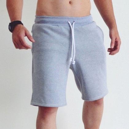 Imagem de Bermudas Masculina Moletom Shorts Academia Fitness