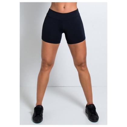 Imagem de Bermudinha Short Diluxo Fitness Cós Alto Curta Ciclista