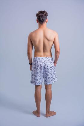 Imagem de Bermunda em tactel twolife estampada