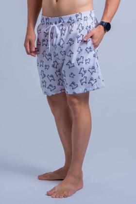 Imagem de Bermunda em tactel twolife estampada