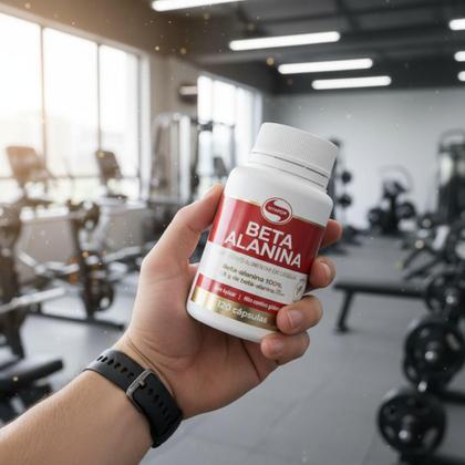 Imagem de Beta Alanina 500mg 120 Capsulas Vitafor