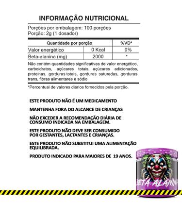 Imagem de Beta Alanina Pura 200g - Real Force