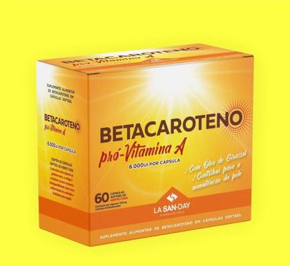 Imagem de Betacaroteno 60 cápsulas La San-day