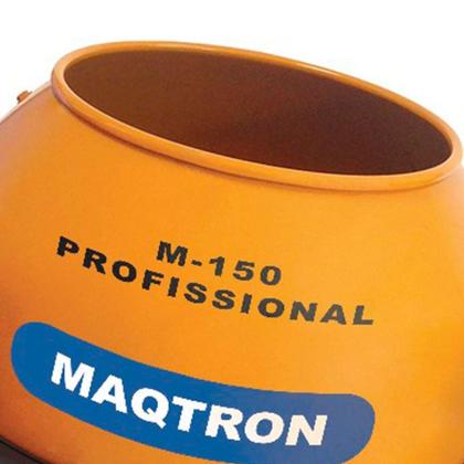 Imagem de Betoneira 150L Motor 1/2CV 220V com Chave de Segurança 20 Ciclos/Hora  Maqtron