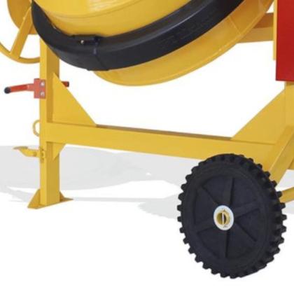 Imagem de Betoneira 400 litros com motor 2 hp monofásico com kit elétrico de segurança - Rental (220V)