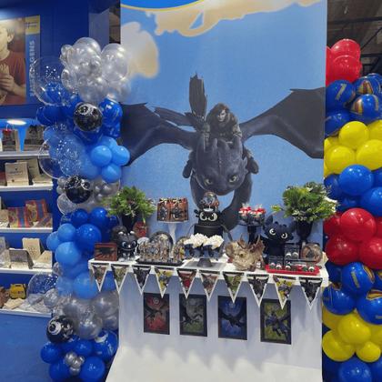 Imagem de Bexiga Balões Como Treinar Seu Dragão C/ 25 Unid. Festcolor
