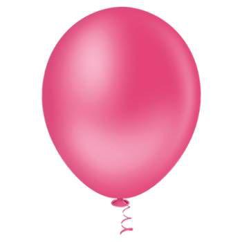 Imagem de Bexiga Balões Liso Redondo Nº 7 Pink - 50 Unid